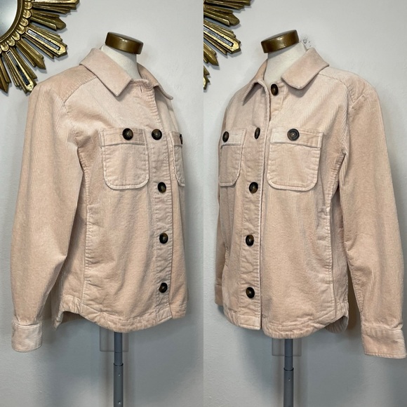 Boden Corduroy Button Up Long Sleeve Shirt Jacket - Picture 3 of 15